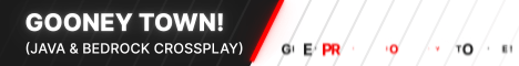 Gooney Town Server banner Gooney Town Server Minecraft server banner