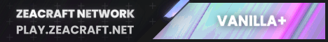 Zeacraft Community banner Zeacraft Community Minecraft server banner