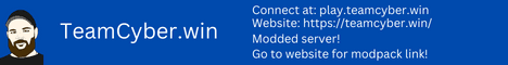 teamcyber.win banner teamcyber.win Minecraft server banner