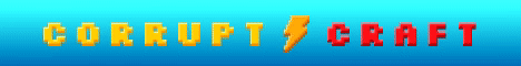 The Official CorruptCraft banner The Official CorruptCraft Minecraft server banner