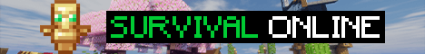 SurvivalOnline banner SurvivalOnline Minecraft server banner