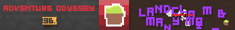 Adventure Odyssey banner Adventure Odyssey Minecraft server banner