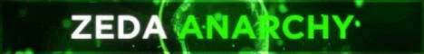 Zeda Anarchy banner Zeda Anarchy Minecraft server banner