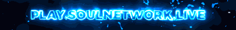 soulnetwork banner soulnetwork Minecraft server banner
