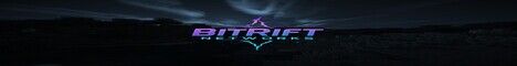 BitRift SMP banner BitRift SMP Minecraft server banner