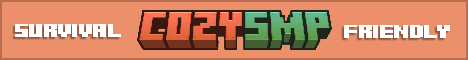 CozySMP banner CozySMP Minecraft server banner