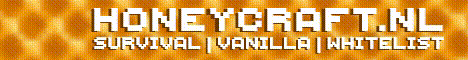 HoneyCraft banner HoneyCraft Minecraft server banner
