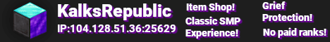 KalksRepublic banner KalksRepublic Minecraft server banner