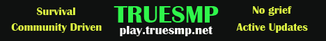 TrueSMP banner TrueSMP Minecraft server banner