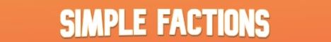 Simple Factions banner Simple Factions Minecraft server banner