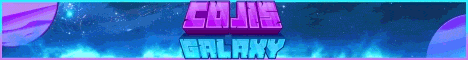 cojis galaxy banner cojis galaxy Minecraft server banner