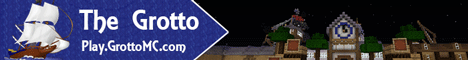 The Grotto banner The Grotto Minecraft server banner
