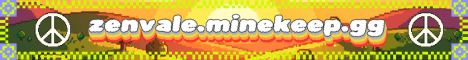 Zenvale banner Zenvale Minecraft server banner