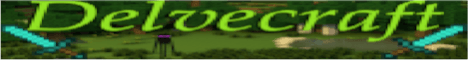 DelveCraft banner DelveCraft Minecraft server banner