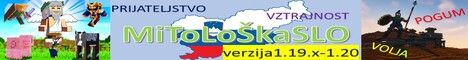 MitoloskaSLO banner MitoloskaSLO Minecraft server banner