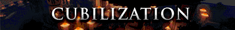 Cubilization 2 banner Cubilization 2 Minecraft server banner