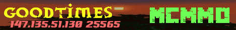 GoodTimes banner GoodTimes Minecraft server banner