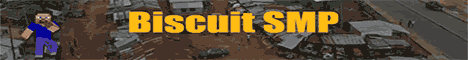 BiscuitSMP banner BiscuitSMP Minecraft server banner