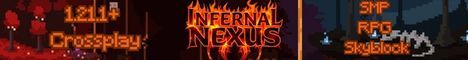 Infernal Nexus banner Infernal Nexus Minecraft server banner