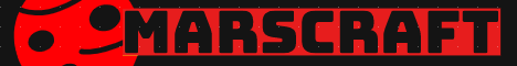 MarsCraft banner MarsCraft Minecraft server banner