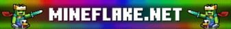 Mineflake banner Mineflake Minecraft server banner