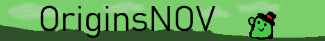Originsnov banner Originsnov Minecraft server banner