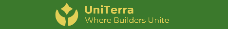 UniTerra banner UniTerra Minecraft server banner