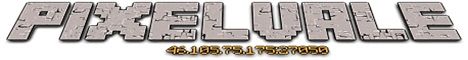 PixelVale banner PixelVale Minecraft server banner