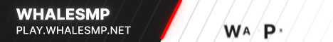 WhaleSMP banner WhaleSMP Minecraft server banner