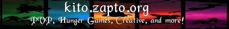 Kitocraft banner Kitocraft Minecraft server banner