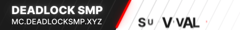 DeadLock SMP banner DeadLock SMP Minecraft server banner