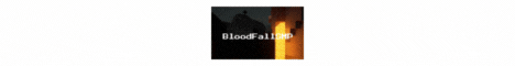 BloodFall SMP banner BloodFall SMP Minecraft server banner