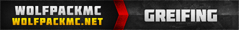Wolfpackmc banner Wolfpackmc Minecraft server banner