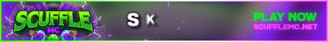 ScuffleMC banner ScuffleMC Minecraft server banner