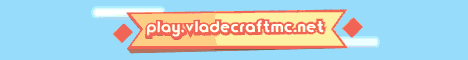 VladeCraftMC banner VladeCraftMC Minecraft server banner