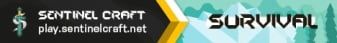 SentinelCraft banner SentinelCraft Minecraft server banner
