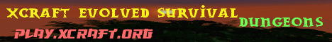 Xcraft Evolved Survival banner Xcraft Evolved Survival Minecraft server banner
