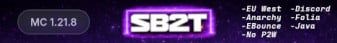 SB2t.org banner SB2t.org Minecraft server banner