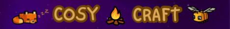 Cosy Craft banner Cosy Craft Minecraft server banner