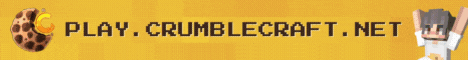 CrumbleCraft banner CrumbleCraft Minecraft server banner