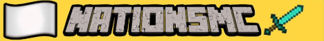 NationsMC banner NationsMC Minecraft server banner