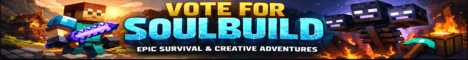 SoulBuild banner SoulBuild Minecraft server banner