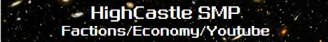 HighCastle SMP banner HighCastle SMP Minecraft server banner
