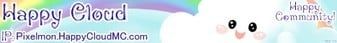 HappyCloud banner HappyCloud Minecraft server banner