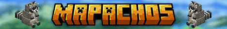 Mapachos banner Mapachos Minecraft server banner