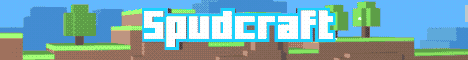Spudcraft banner Spudcraft Minecraft server banner