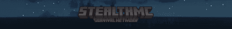 StealthMC banner StealthMC Minecraft server banner