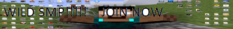 Wild SMP banner Wild SMP Minecraft server banner