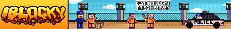 iBlocky banner iBlocky Minecraft server banner