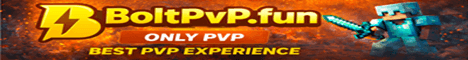 Boltpvp banner Boltpvp Minecraft server banner